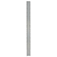 Thumbnail for Zaunpfosten 40 Stk. Silbern 280 cm Verzinkter Stahl