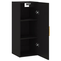 Thumbnail for Wandschrank Schwarz 34,5x34x90 cm