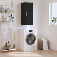 Thumbnail for Wandschrank Schwarz 34,5x34x90 cm
