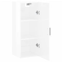 Thumbnail for Wandschrank Hochglanz-Weiß 34,5x34x90 cm