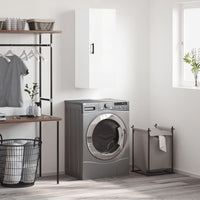 Thumbnail for Wandschrank Hochglanz-Weiß 34,5x34x90 cm