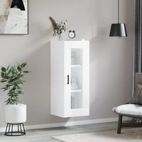 Thumbnail for Wandschrank Weiß 34,5x34x90 cm