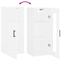 Thumbnail for Wandschrank Weiß 34,5x34x90 cm