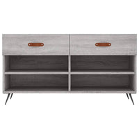 Thumbnail for Schuhbank Grau Sonoma 102x35x55 cm Holzwerkstoff