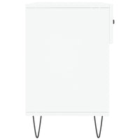 Thumbnail for Schuhbank Weiß 102x35x55 cm Holzwerkstoff