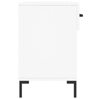 Thumbnail for Schuhbank Weiß 102x35x55 cm Holzwerkstoff