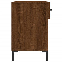 Thumbnail for Schuhbank Braun Eichen-Optik 102x35x55 cm Holzwerkstoff