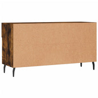 Thumbnail for Schuhbank Räuchereiche 102x35x55 cm Holzwerkstoff