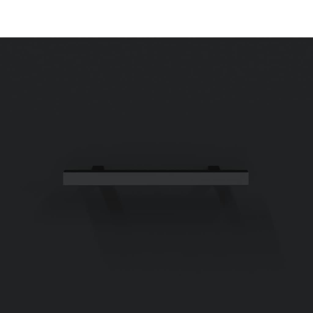 Schuhbank Schwarz 102x35x55 cm Holzwerkstoff