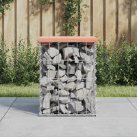 Thumbnail for Gartenbank aus Gabionen 33x31x42 cm Massivholz Douglasie