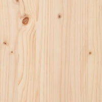 Thumbnail for Gartenbank aus Gabionen 103x44x42 cm Massivholz Kiefer