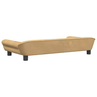 Thumbnail for Kindersofa Braun 100x50x26 cm Samt