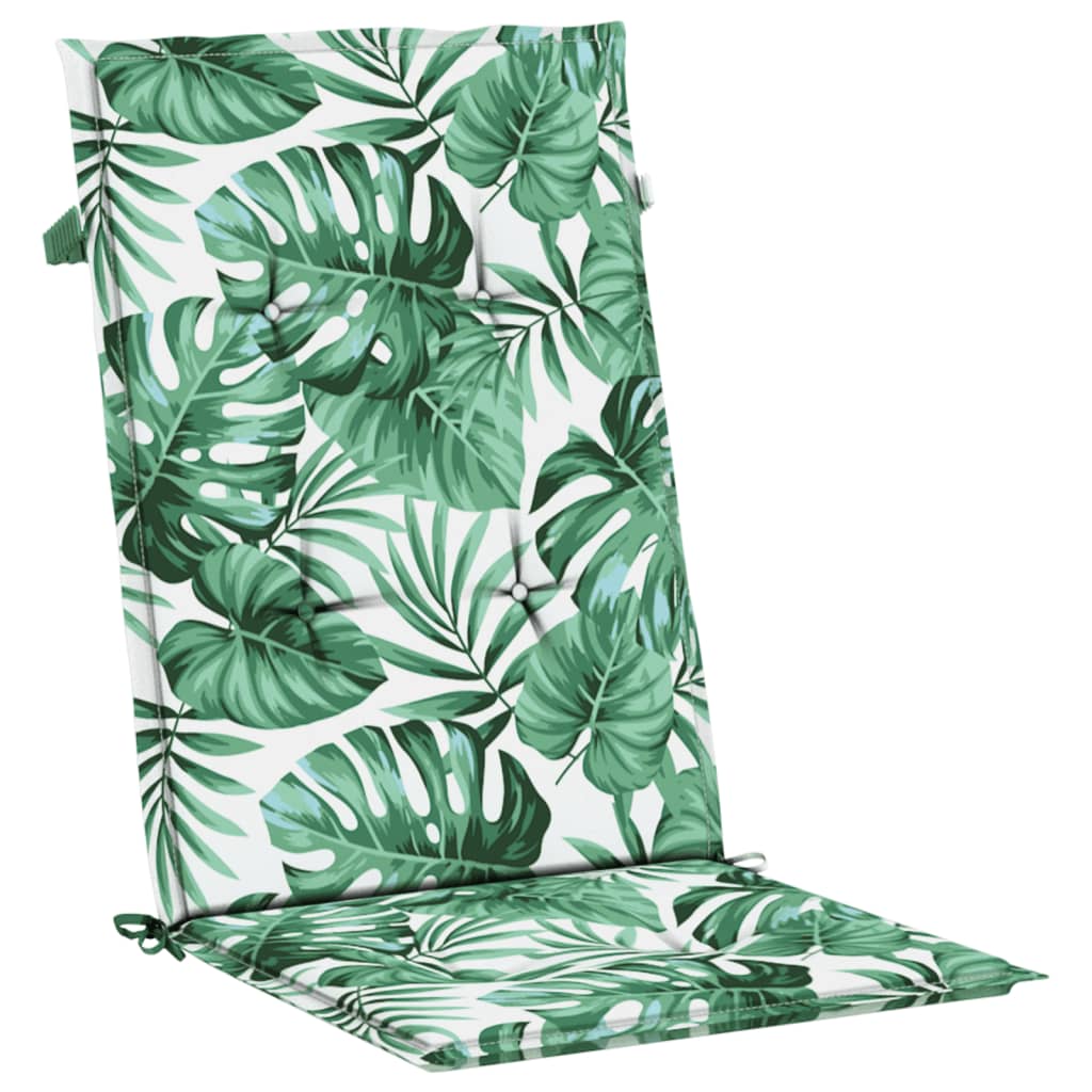 Gartenstühle mit Kissen 4 Stk. Massivholz Teak