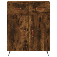 Thumbnail for Highboard Räuchereiche 69,5x34x180 cm Holzwerkstoff