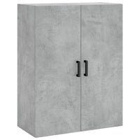 Thumbnail for Highboard Betongrau 69,5x34x180 cm Holzwerkstoff