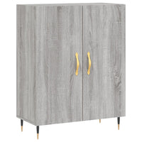 Thumbnail for Highboard Grau Sonoma 69,5x34x180 cm Holzwerkstoff