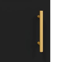 Thumbnail for Highboard Schwarz 69,5x34x180 cm Holzwerkstoff