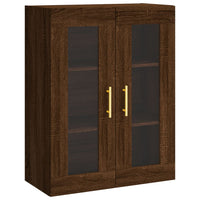 Thumbnail for Highboard Braun Eichen-Optik 69,5x34x180 cm Holzwerkstoff