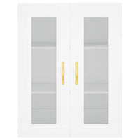 Thumbnail for Highboard Weiß 69,5x34x180 cm Holzwerkstoff