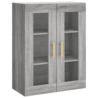 Thumbnail for Highboard Grau Sonoma 69,5x34x180 cm Holzwerkstoff