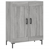 Thumbnail for Highboard Grau Sonoma 69,5x34x180 cm Holzwerkstoff