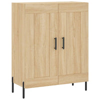 Thumbnail for Highboard Sonoma-Eiche 69,5x34x180 cm Holzwerkstoff