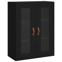 Thumbnail for Highboard Schwarz 69,5x34x180 cm Holzwerkstoff