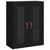 Thumbnail for Highboard Schwarz 69,5x34x180 cm Holzwerkstoff