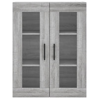 Thumbnail for Highboard Grau Sonoma 69,5x34x180 cm Holzwerkstoff