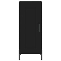 Thumbnail for Highboard Schwarz 34,5x34x180 cm Holzwerkstoff