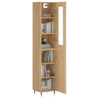 Thumbnail for Highboard Sonoma-Eiche 34,5x34x180 cm Holzwerkstoff