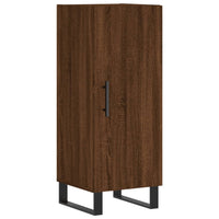 Thumbnail for Highboard Braun Eichen-Optik 34,5x34x180 cm Holzwerkstoff