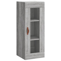 Thumbnail for Highboard Grau Sonoma 34,5x34x180 cm Holzwerkstoff