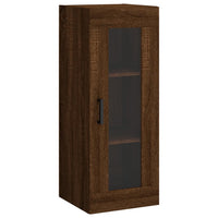 Thumbnail for Highboard Braun Eichen-Optik 34,5x34x180 cm Holzwerkstoff