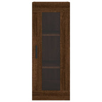 Thumbnail for Highboard Braun Eichen-Optik 34,5x34x180 cm Holzwerkstoff