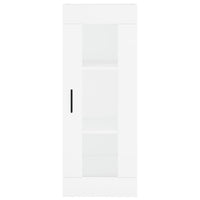 Thumbnail for Highboard Weiß 34,5x34x180 cm Holzwerkstoff