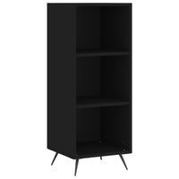 Thumbnail for Highboard Schwarz 34,5x34x180 cm Holzwerkstoff
