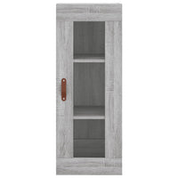 Thumbnail for Highboard Grau Sonoma 34,5x34x180 cm Holzwerkstoff