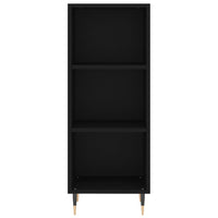Thumbnail for Highboard Schwarz 34,5x34x180 cm Holzwerkstoff