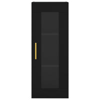 Thumbnail for Highboard Schwarz 34,5x34x180 cm Holzwerkstoff