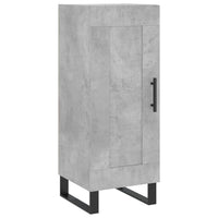 Thumbnail for Highboard Betongrau 34,5x34x180 cm Holzwerkstoff