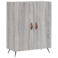 Thumbnail for Highboard Grau Sonoma 69,5x34x180 cm Holzwerkstoff
