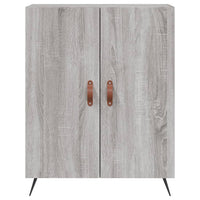 Thumbnail for Highboard Grau Sonoma 69,5x34x180 cm Holzwerkstoff