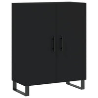 Thumbnail for Highboard Schwarz 69,5x34x180 cm Holzwerkstoff
