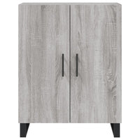 Thumbnail for Highboard Grau Sonoma 69,5x34x180 cm Holzwerkstoff