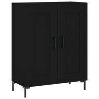 Thumbnail for Highboard Schwarz 69,5x34x180 cm Holzwerkstoff