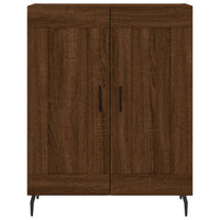 Thumbnail for Highboard Braun Eichen-Optik 69,5x34x180 cm Holzwerkstoff