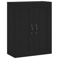Thumbnail for Highboard Schwarz 69,5x34x180 cm Holzwerkstoff