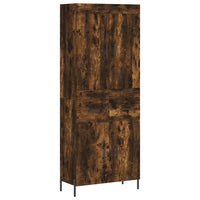 Thumbnail for Highboard Räuchereiche 69,5x34x180 cm Holzwerkstoff