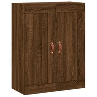 Thumbnail for Highboard Braun Eichen-Optik 69,5x34x180 cm Holzwerkstoff